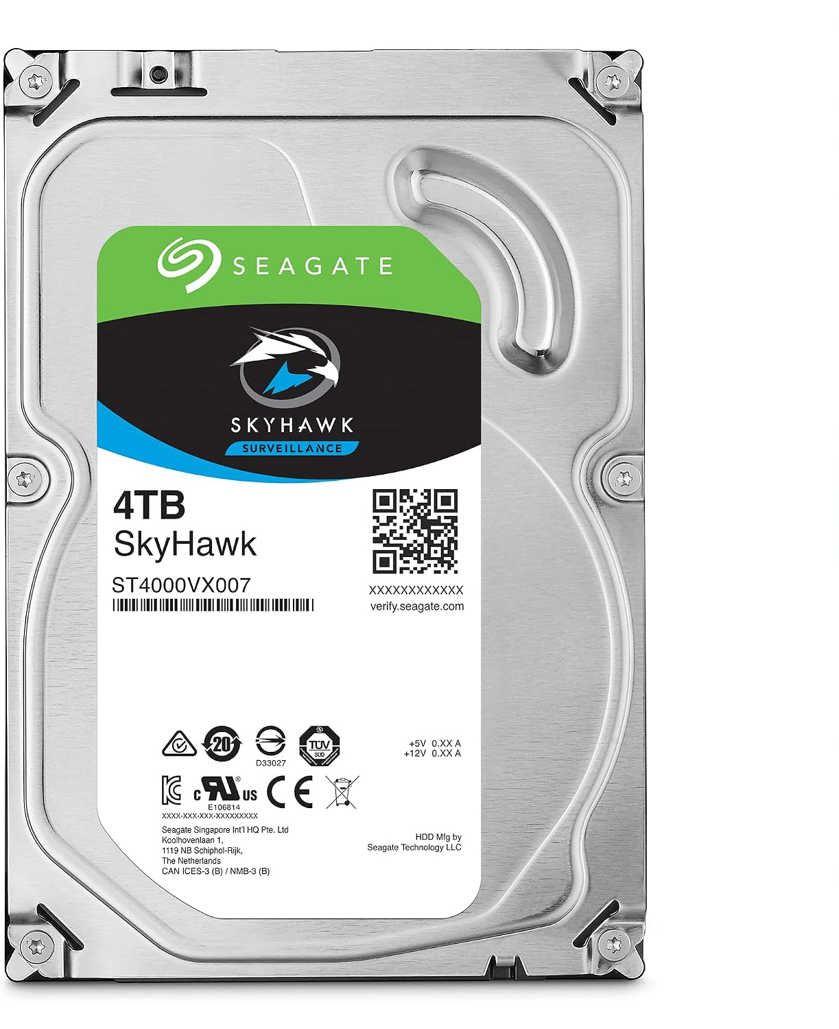 Seagate SkyHawk 4TB ST4000VX007 Hard Drive