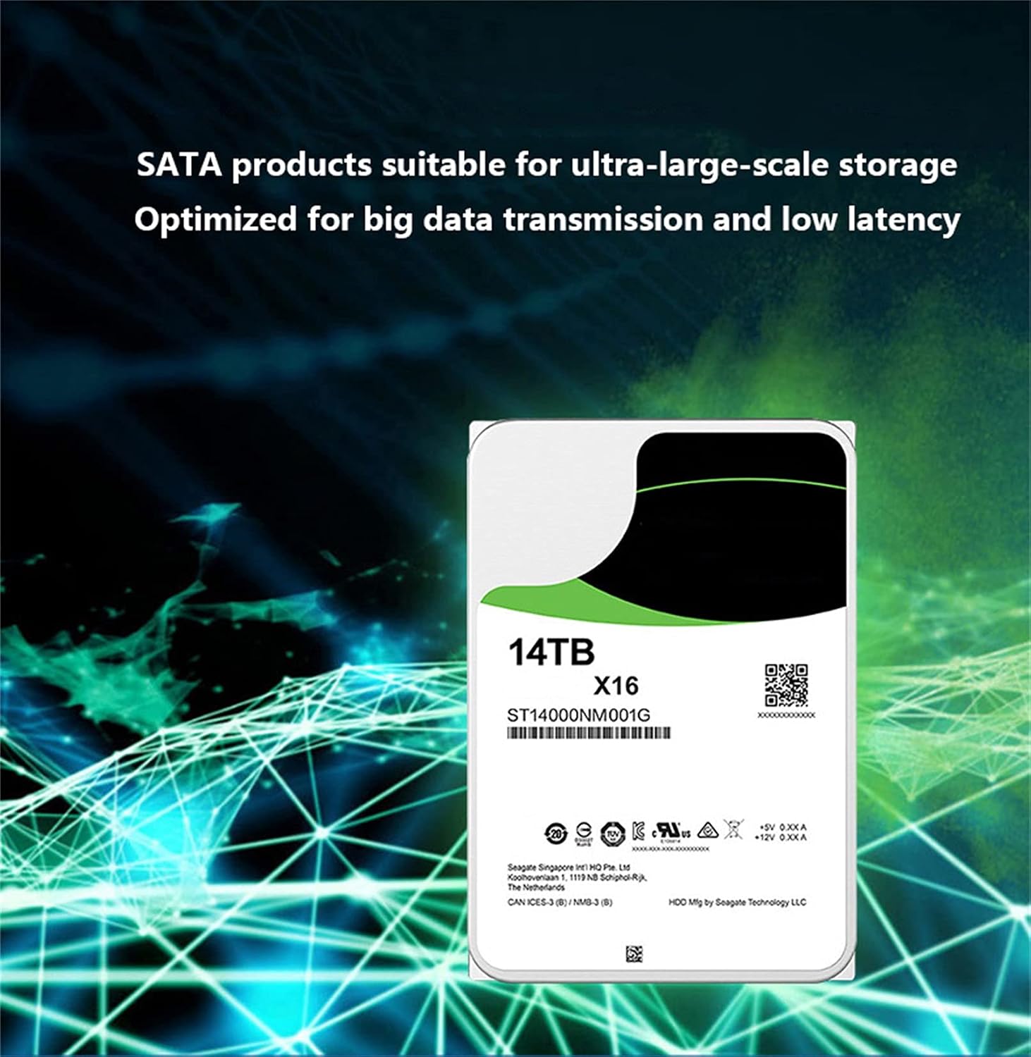Seagate Exos X16 14TB ST14000NM001G Hard Drive