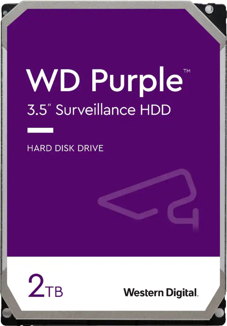 Western Digital WD Purple 2TB Surveillance HDD WD23PURZ