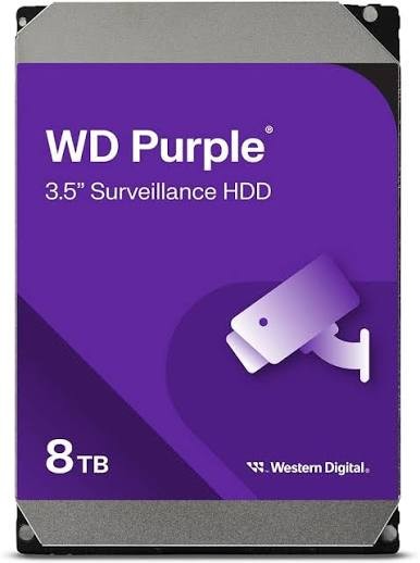 Western Digital WD Purple 8TB Surveillance HDD WD84PURZ