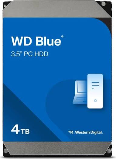 Western Digital WD Blue 4TB Desktop Internal HDD WD40EZAX