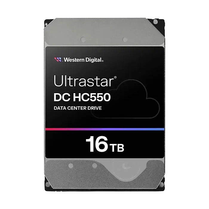 Western Digital Ultrastar DC HC550 16TB Enterprise HDD WUH721816ALE6L4