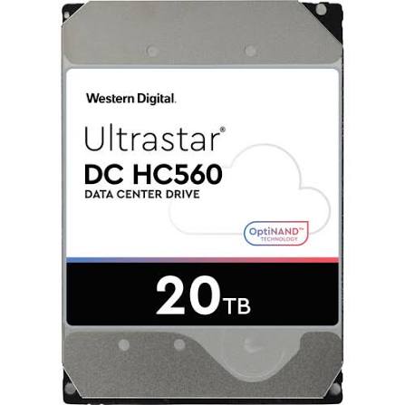 Western Digital Ultrastar DC HC560 20TB Enterprise HDD WUH722020ALE6L4